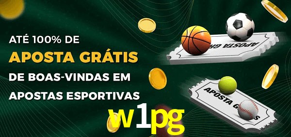 w1pg Ate 100% de Aposta Gratis