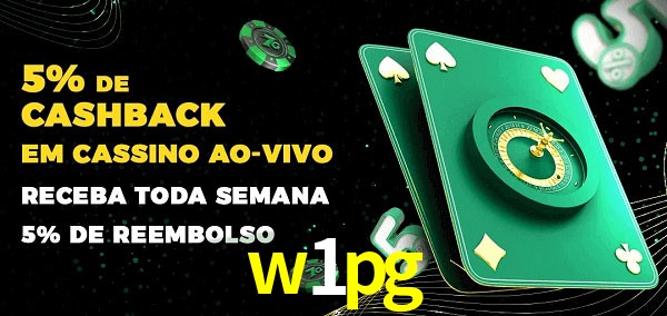 Promoções do cassino ao Vivo w1pg